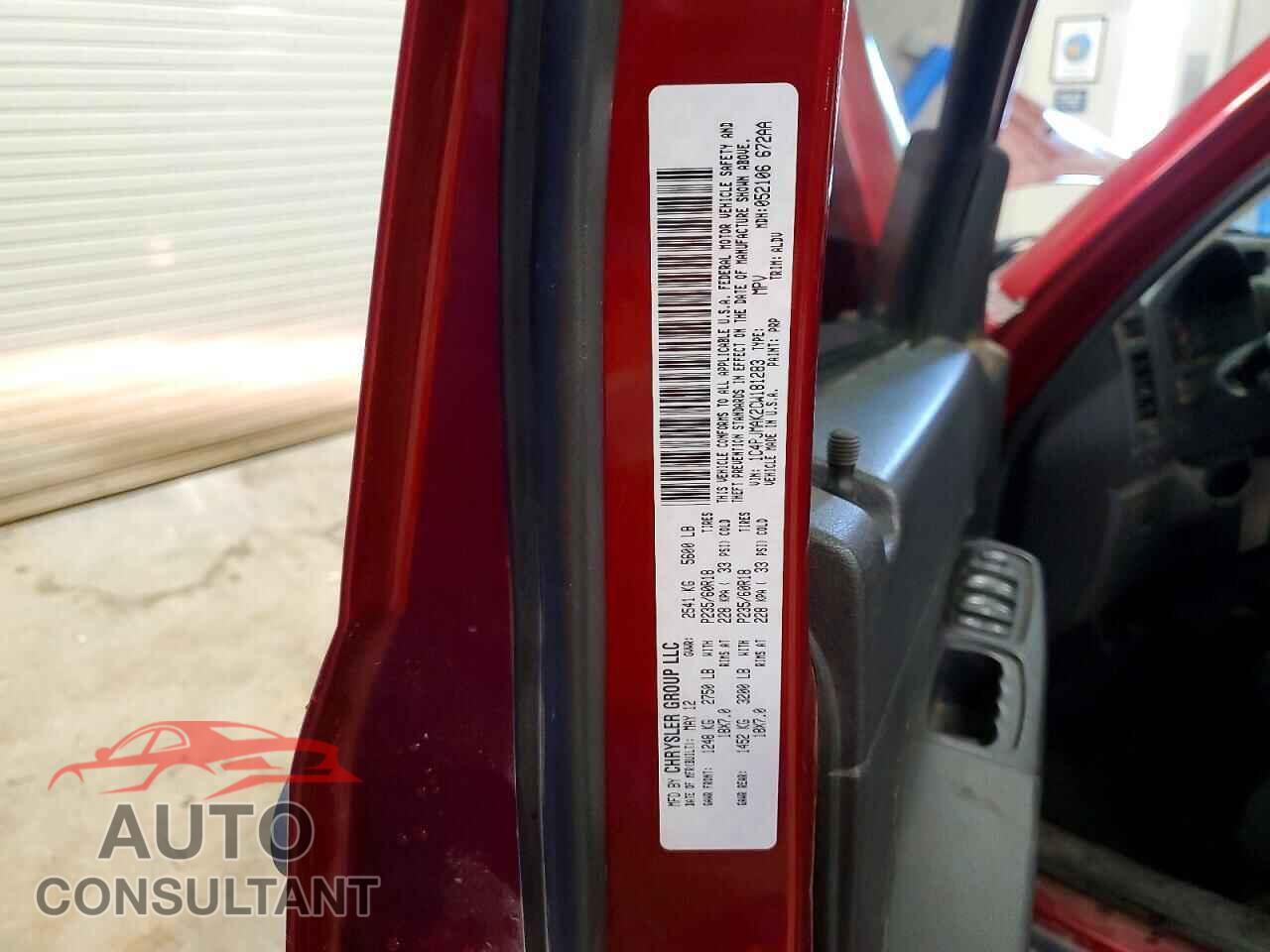JEEP LIBERTY 2012 - 1C4PJMAK2CW181283