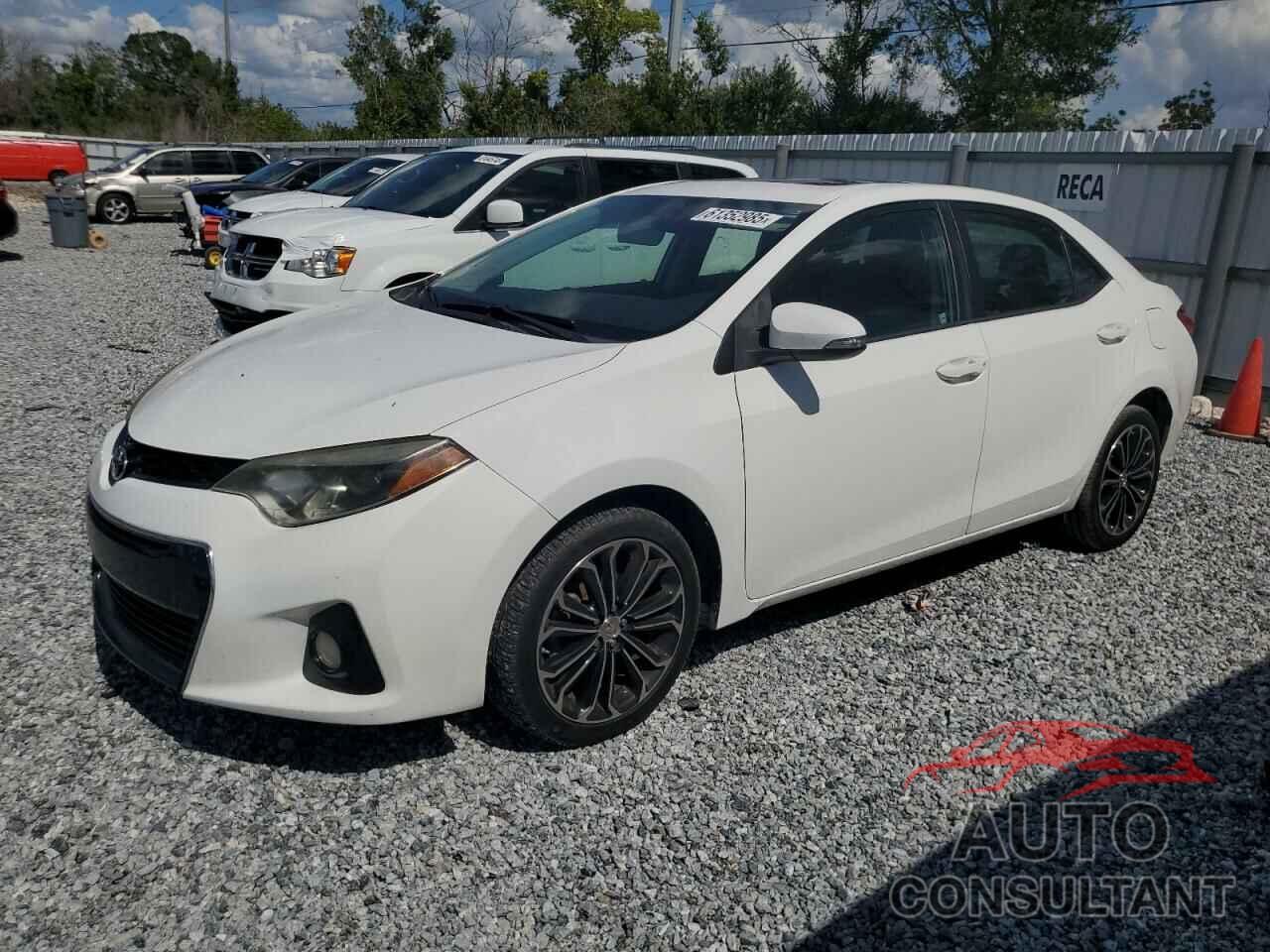TOYOTA COROLLA 2014 - 2T1BURHE4EC039253