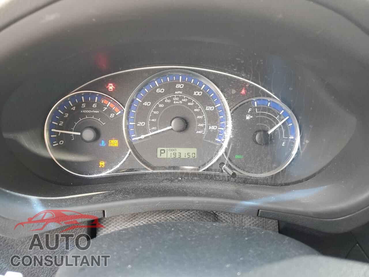 SUBARU FORESTER 2012 - JF2SHBDC7CH459521
