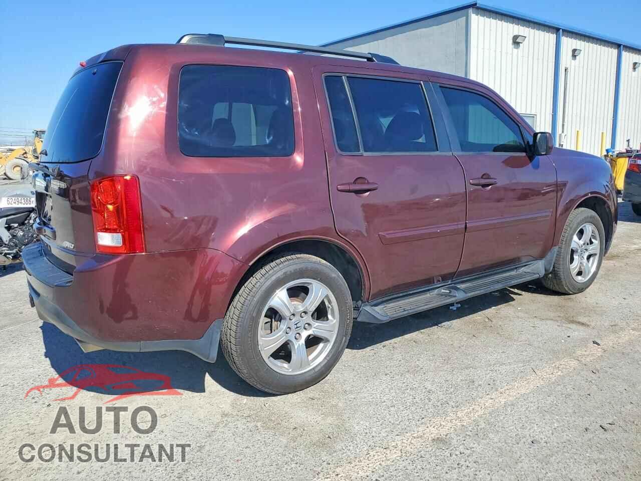 HONDA PILOT 2012 - 5FNYF4H59CB070370
