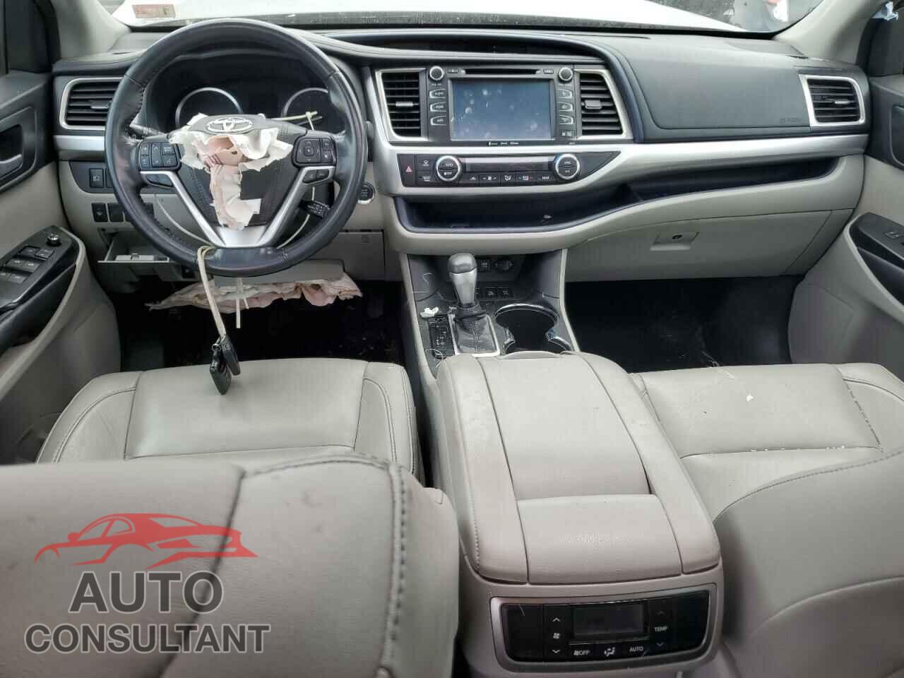 TOYOTA HIGHLANDER 2017 - 5TDJZRFH2HS375036