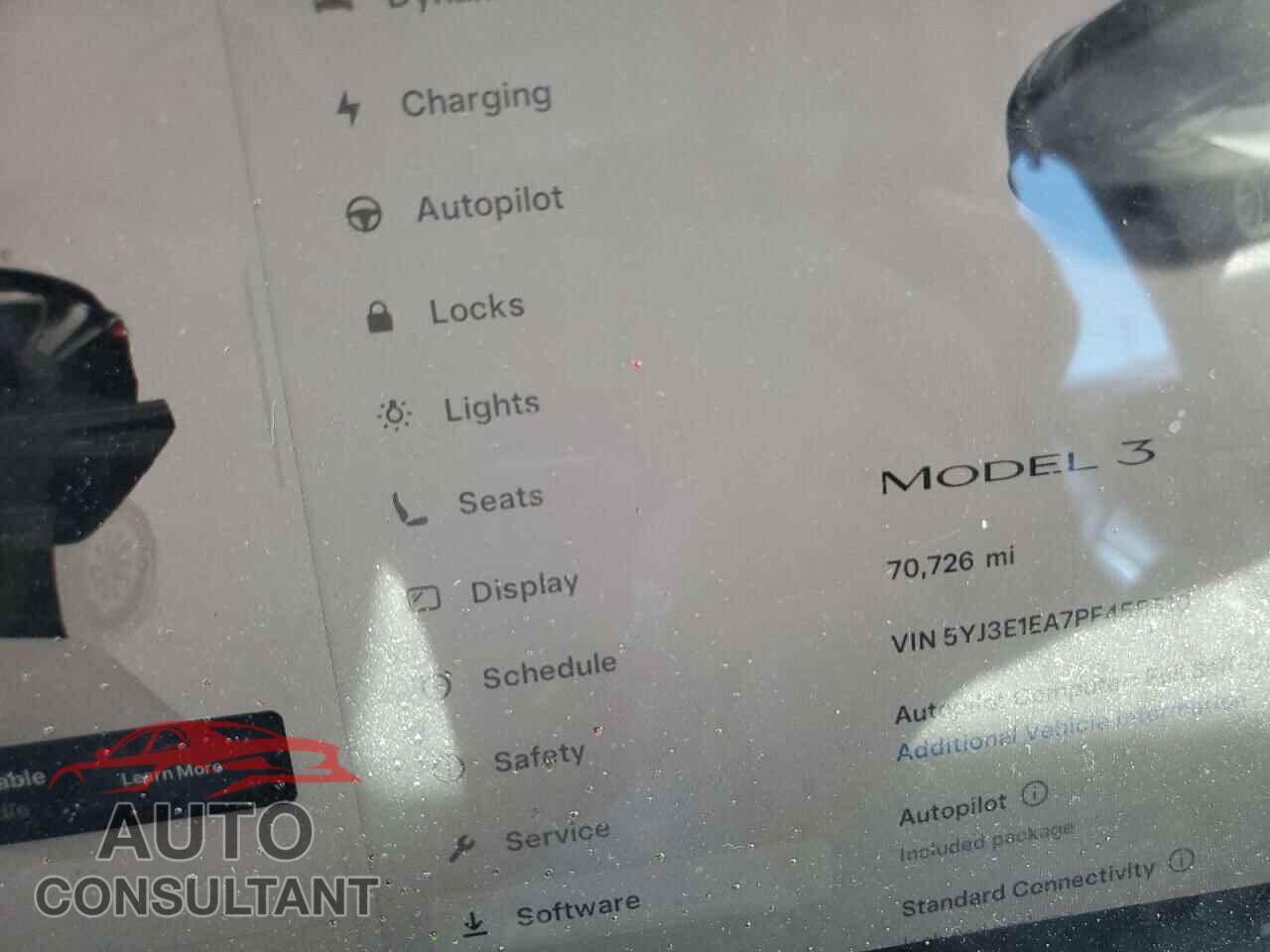 TESLA MODEL 3 2023 - 5YJ3E1EA7PF458510
