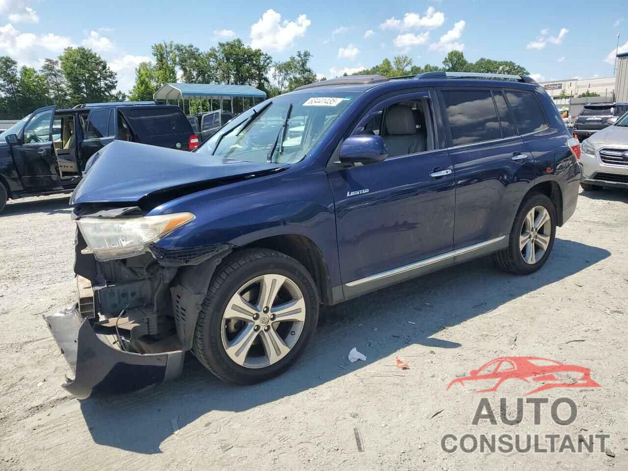 TOYOTA HIGHLANDER 2011 - 5TDDK3EH3BS066103