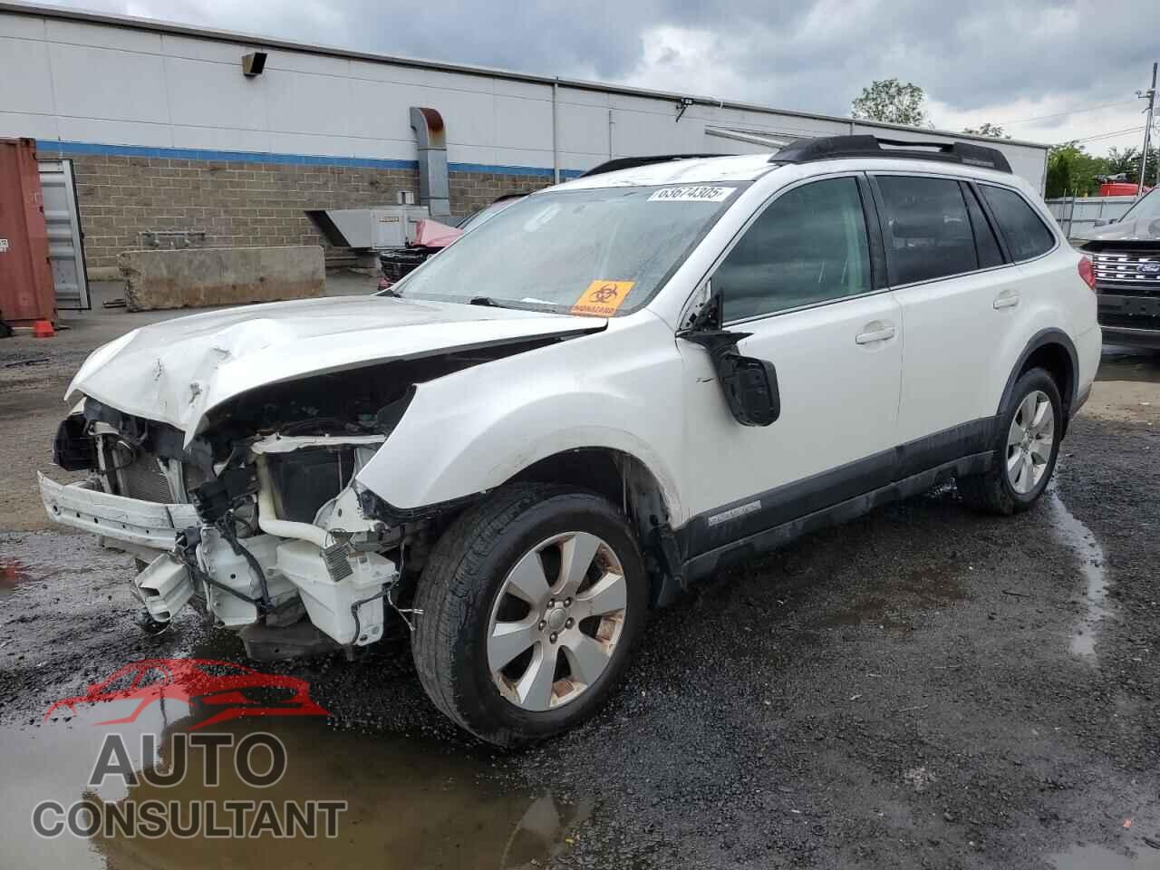 SUBARU OUTBACK 2011 - 4S4BRBCC5B3365772