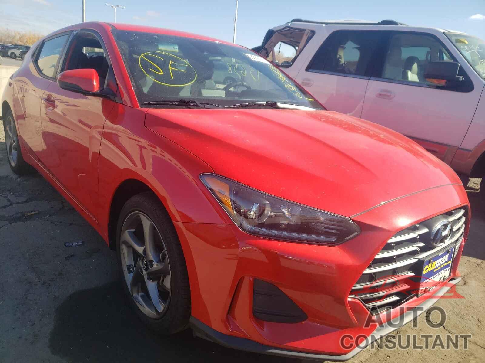 HYUNDAI VELOSTER 2019 - KMHTG6AFXKU003638