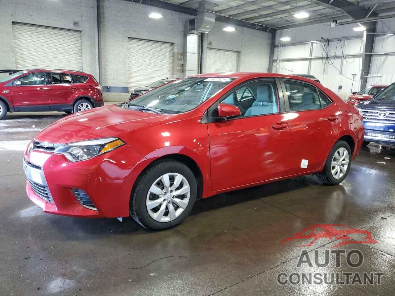 TOYOTA COROLLA 2016 - 2T1BURHE3GC644139