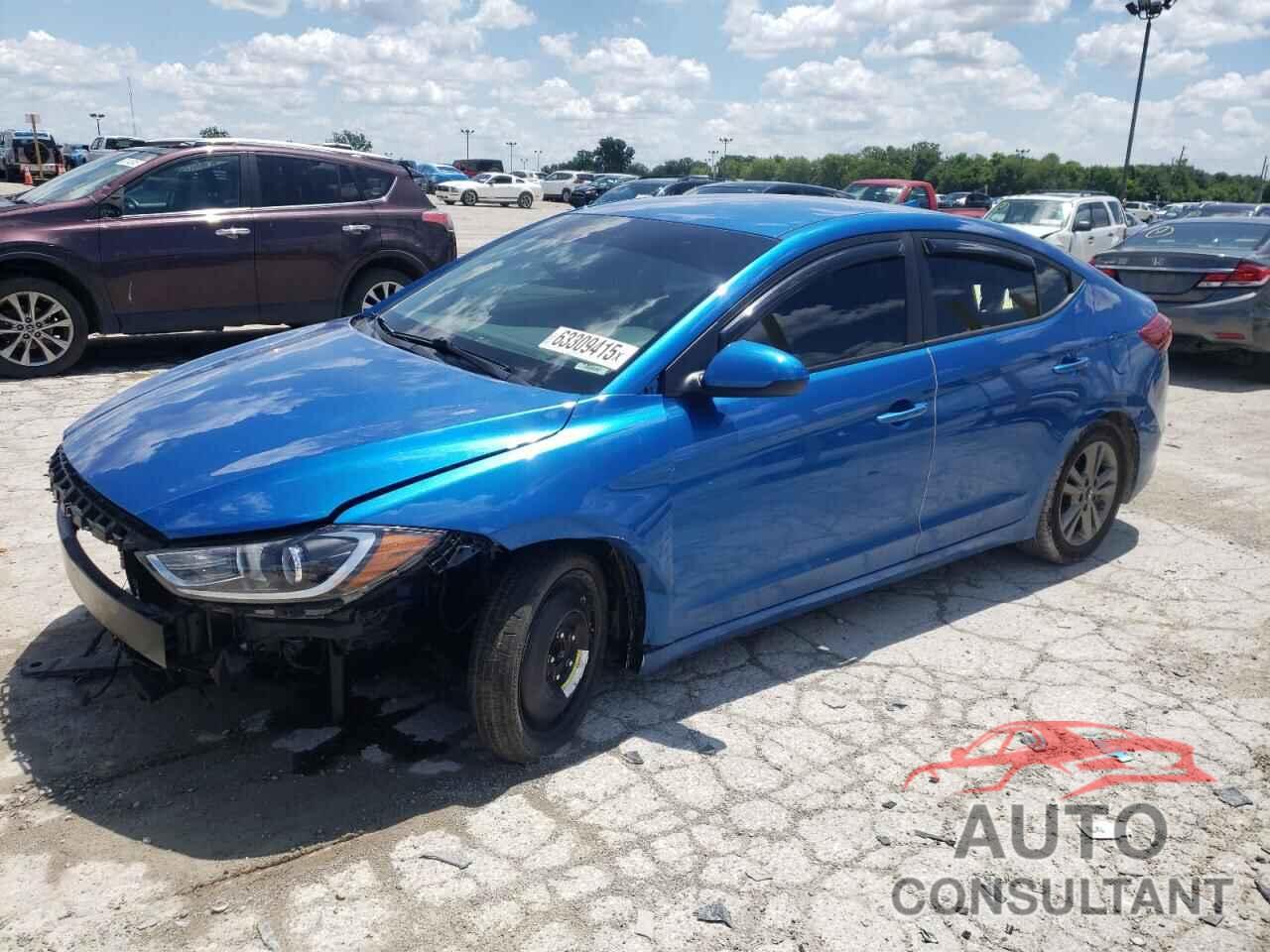 HYUNDAI ELANTRA 2018 - 5NPD84LF4JH364119