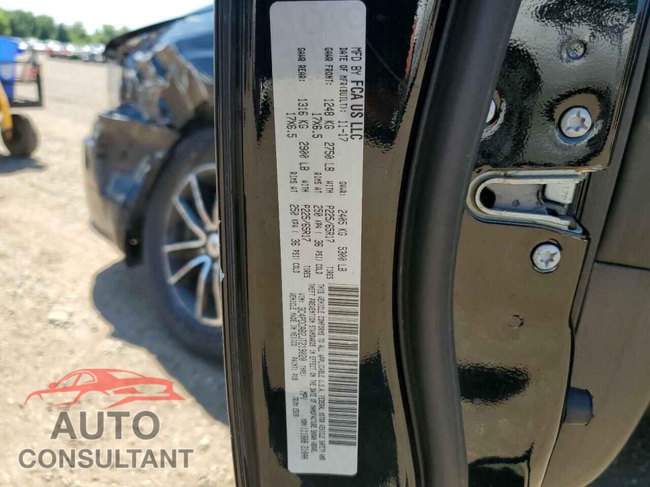 DODGE JOURNEY 2018 - 3C4PDCAB2JT219020