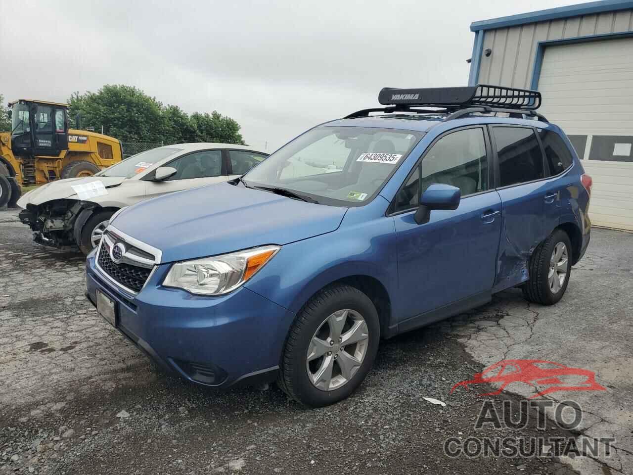 SUBARU FORESTER 2015 - JF2SJAFC8FH563029