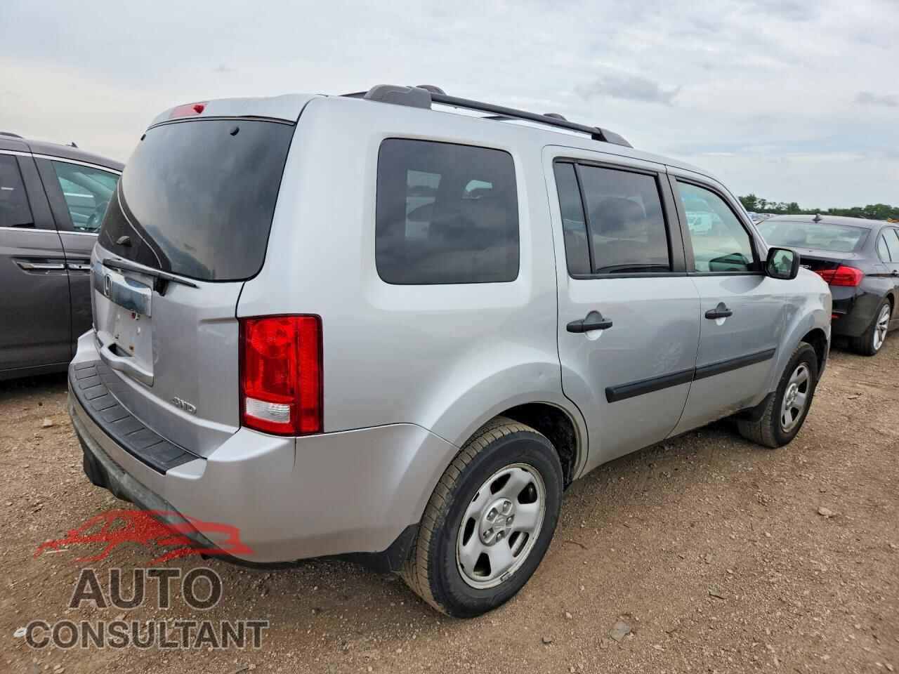 HONDA PILOT 2012 - 5FNYF4H20CB012847