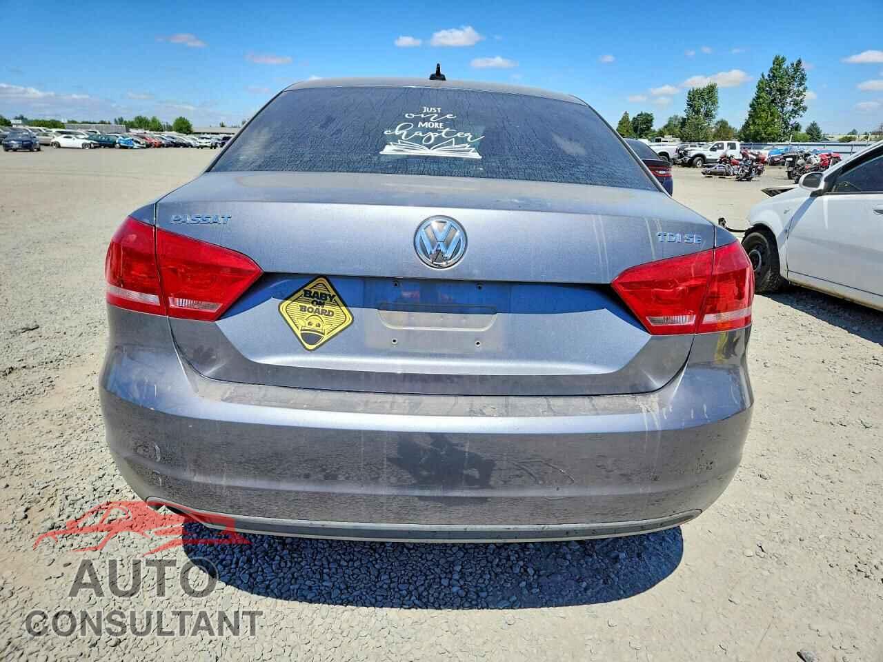 VOLKSWAGEN PASSAT 2013 - 1VWBN7A33DC097109