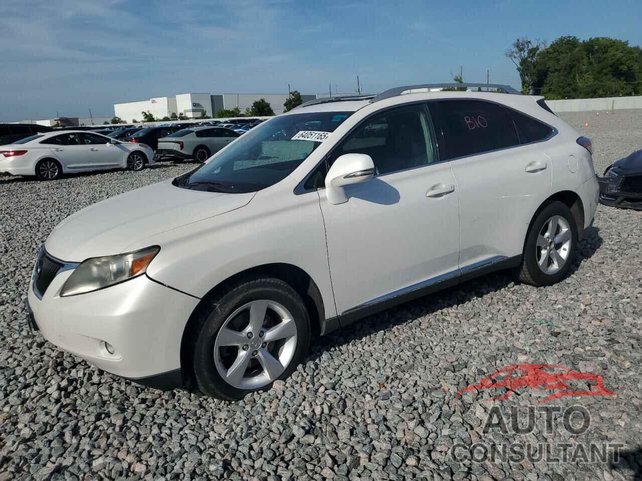 LEXUS RX350 2011 - 2T2BK1BA2BC094059