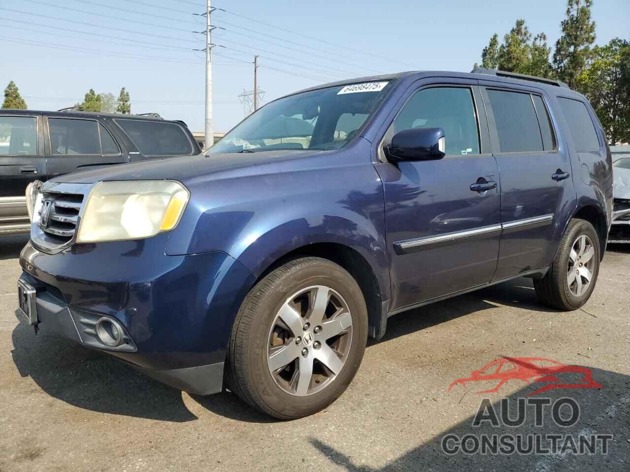 HONDA PILOT 2013 - 5FNYF3H91DB005883
