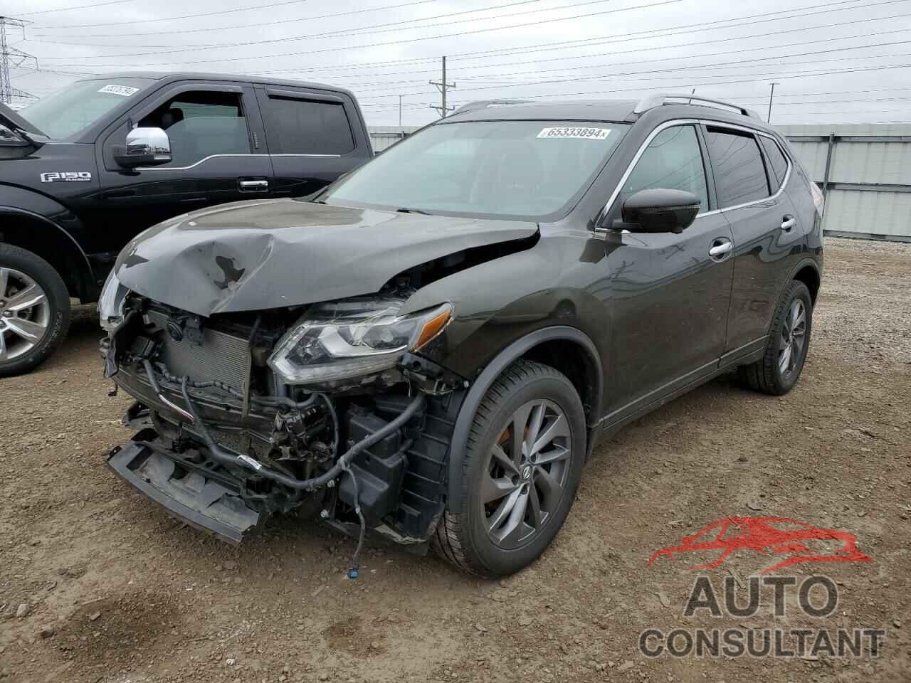 NISSAN ROGUE 2016 - 5N1AT2MV9GC739501