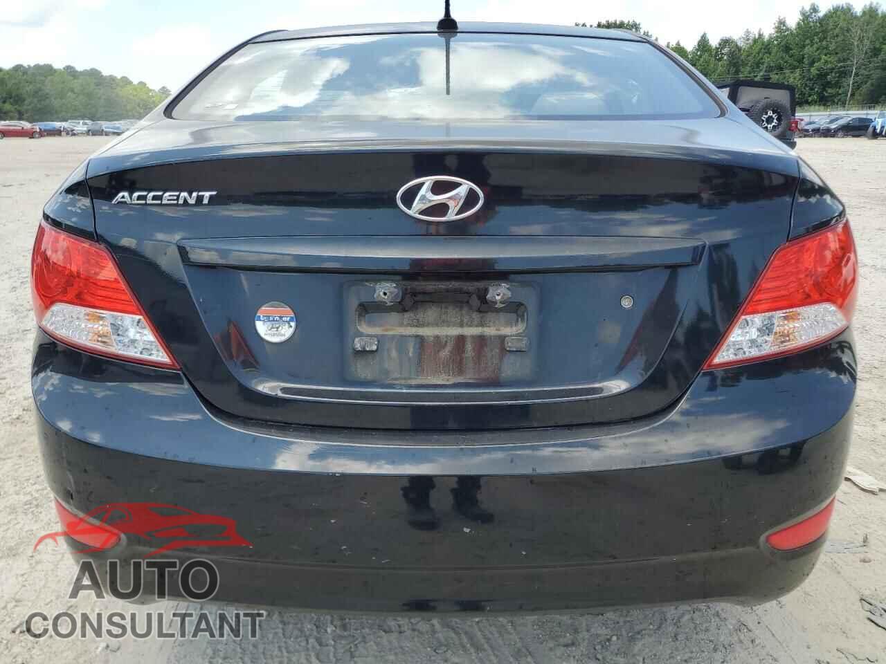 HYUNDAI ACCENT 2013 - KMHCU4AE9DU334007