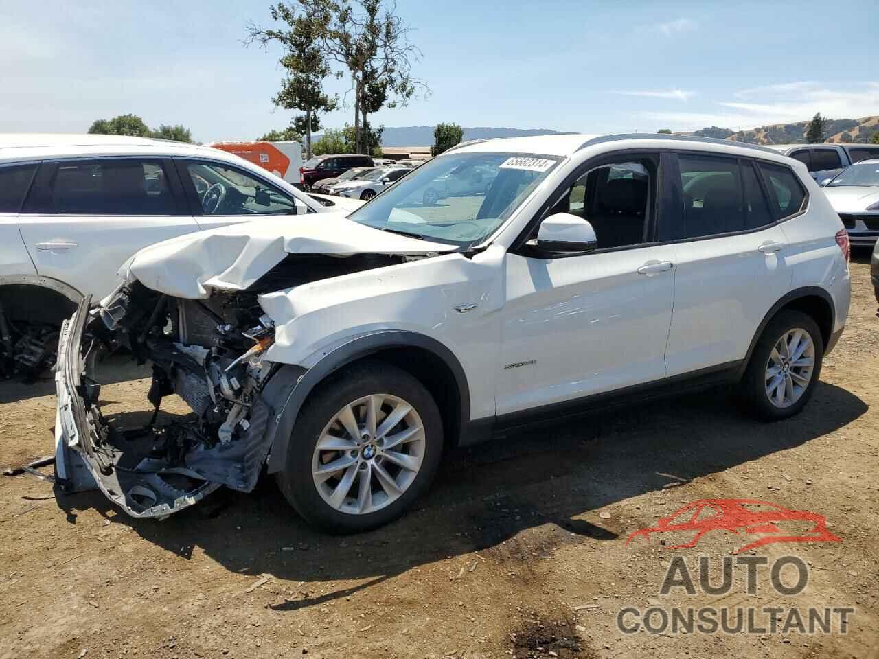 BMW X3 2016 - 5UXWZ7C52G0T42526