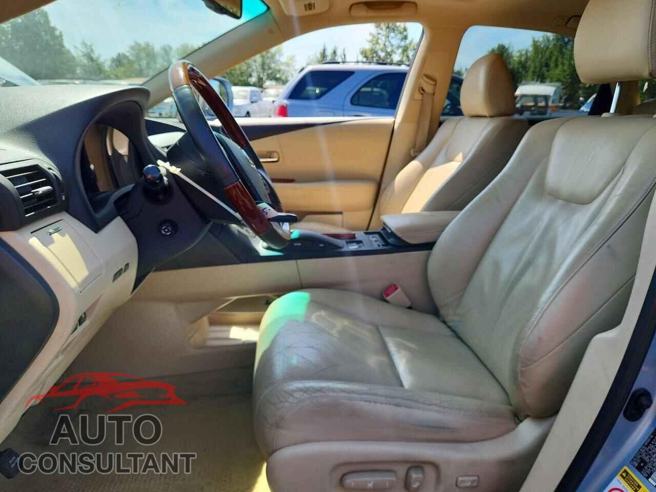 LEXUS RX450 2010 - JTJBC1BA8A2409331