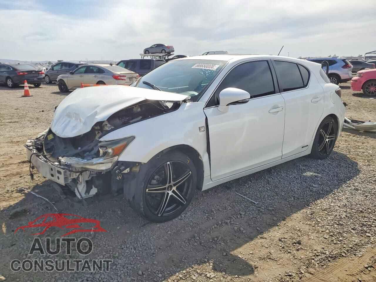 LEXUS CT 200 2012 - JTHKD5BH6C2106554