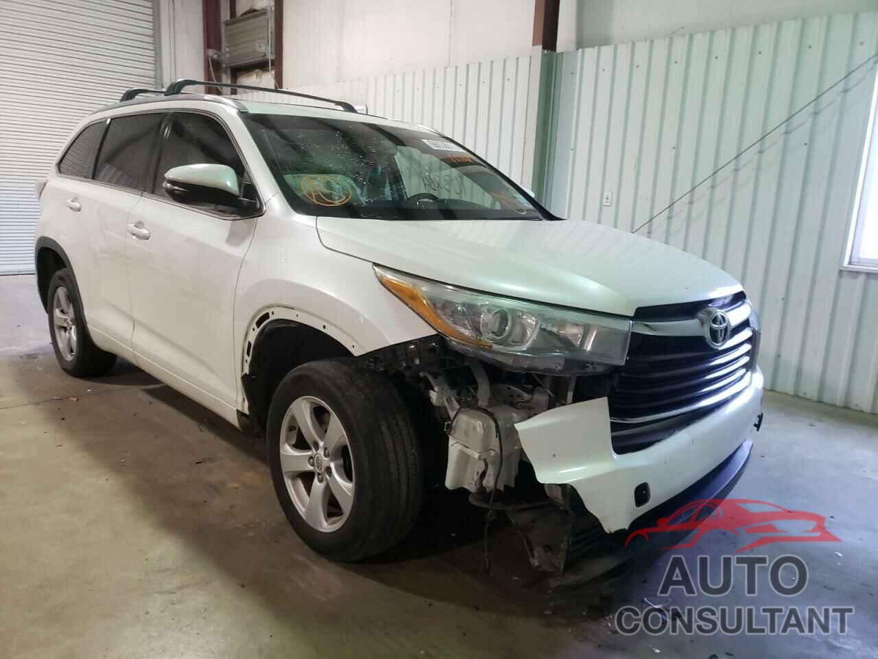 TOYOTA HIGHLANDER 2016 - 5TDKKRFH2GS177869