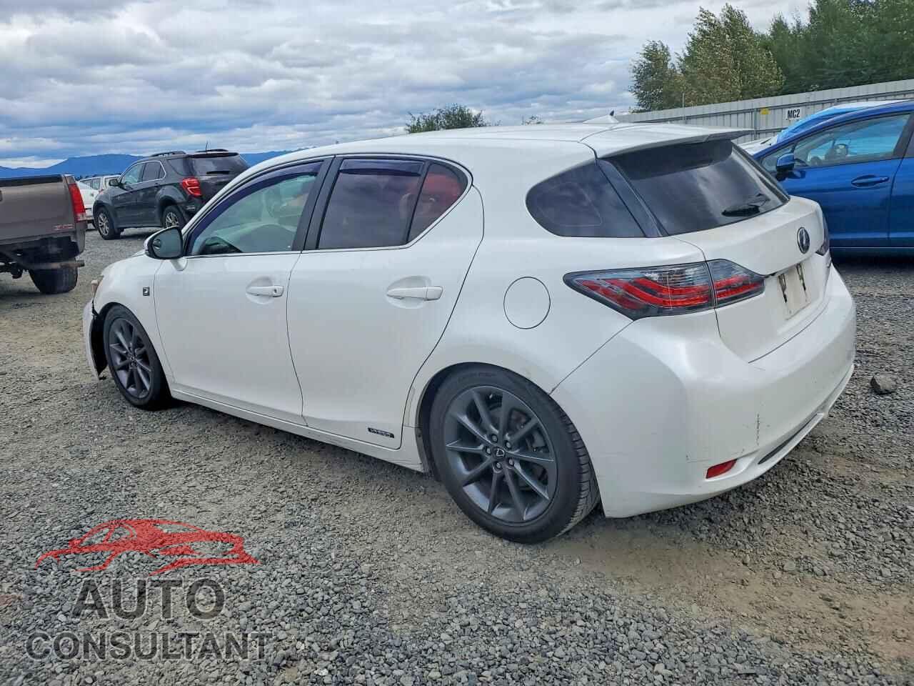 LEXUS CT 200 2012 - JTHKD5BH6C2086158