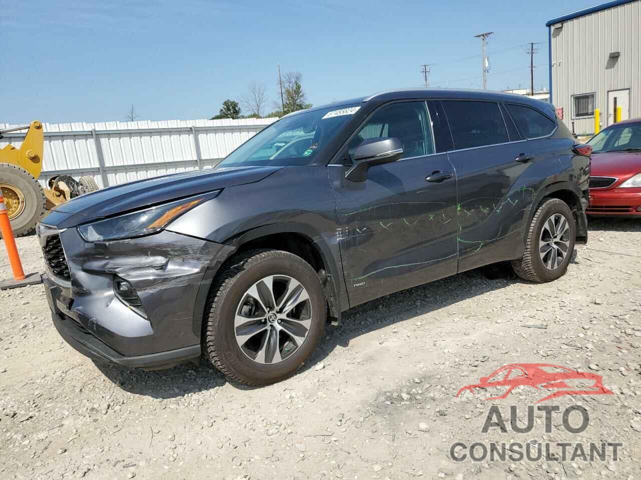 TOYOTA HIGHLANDER 2022 - 5TDGBRCH6NS552170