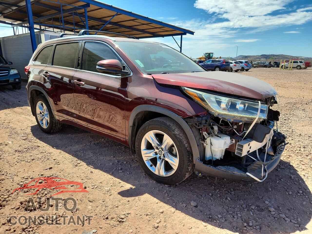 TOYOTA HIGHLANDER 2018 - 5TDDZRFH3JS875211