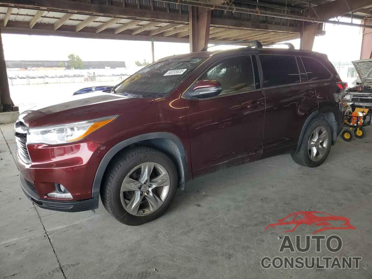 TOYOTA HIGHLANDER 2014 - 5TDDCRFH1ES005531
