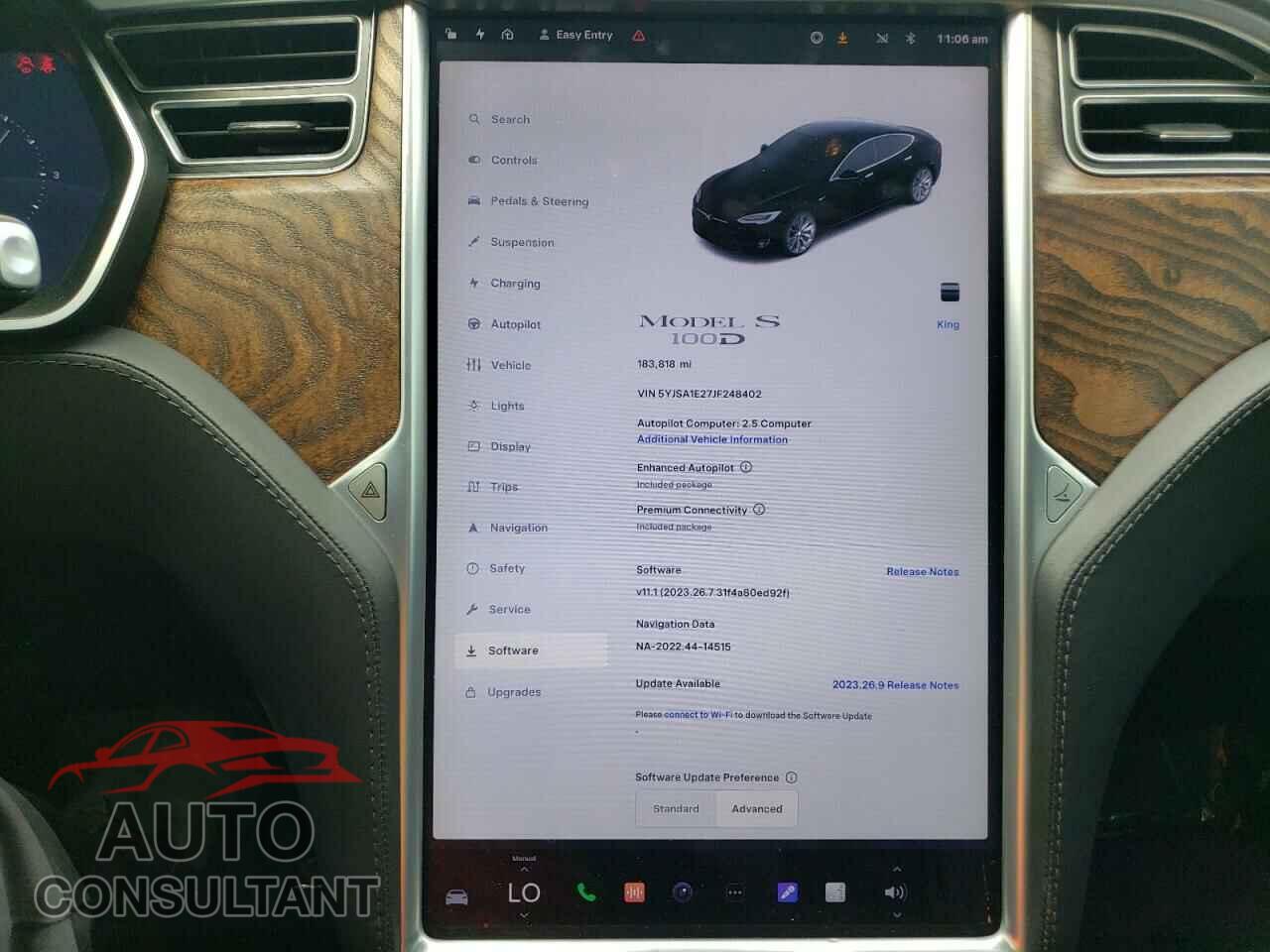 TESLA MODEL S 2018 - 5YJSA1E27JF248402