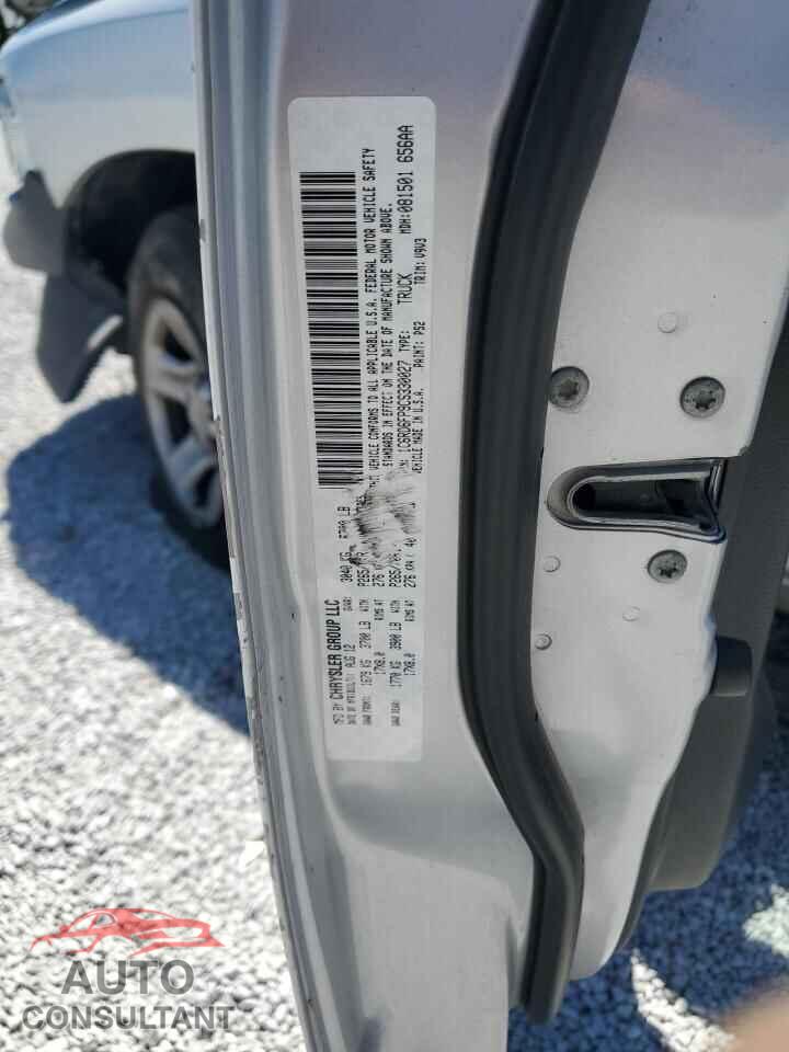 DODGE RAM 1500 2012 - 1C6RD6FP9CS330027