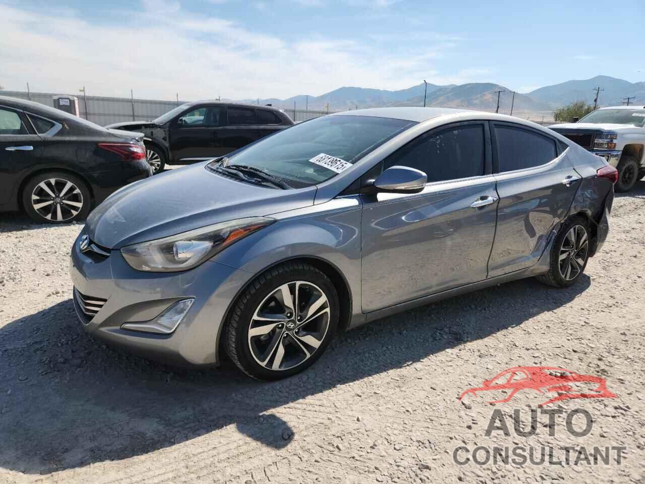 HYUNDAI ELANTRA 2014 - KMHDH4AE6EU036489