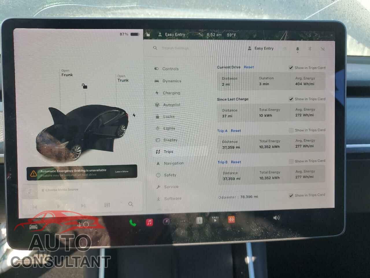 TESLA MODEL 3 2019 - 5YJ3E1EB8KF453396