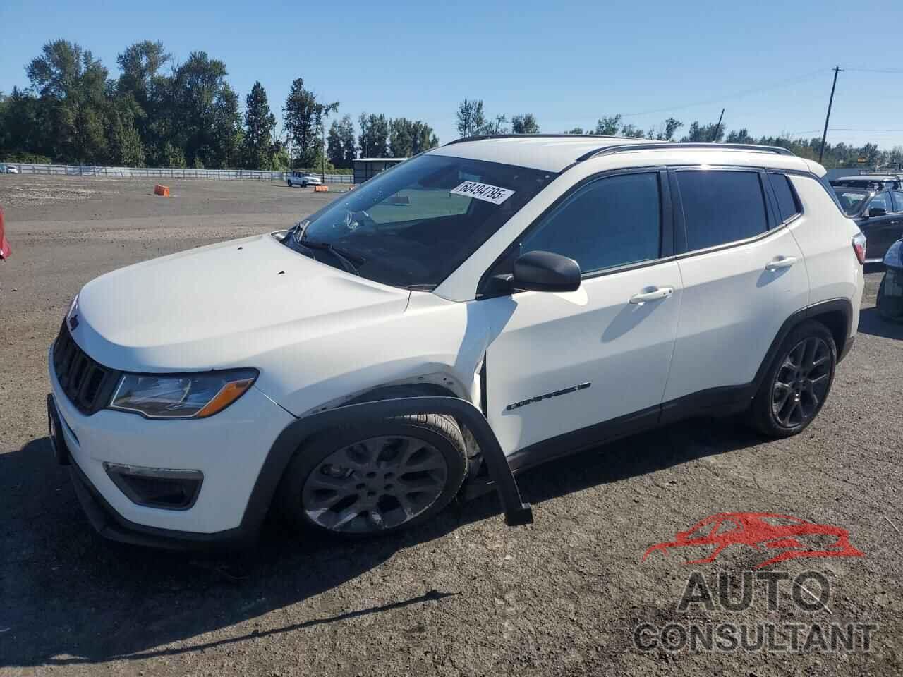 JEEP COMPASS 2021 - 3C4NJDEB3MT593009