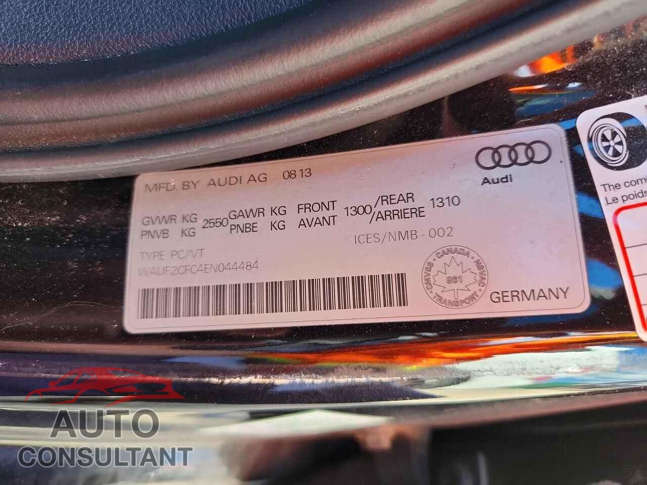 AUDI S6/RS6 2014 - WAUF2CFC4EN044484