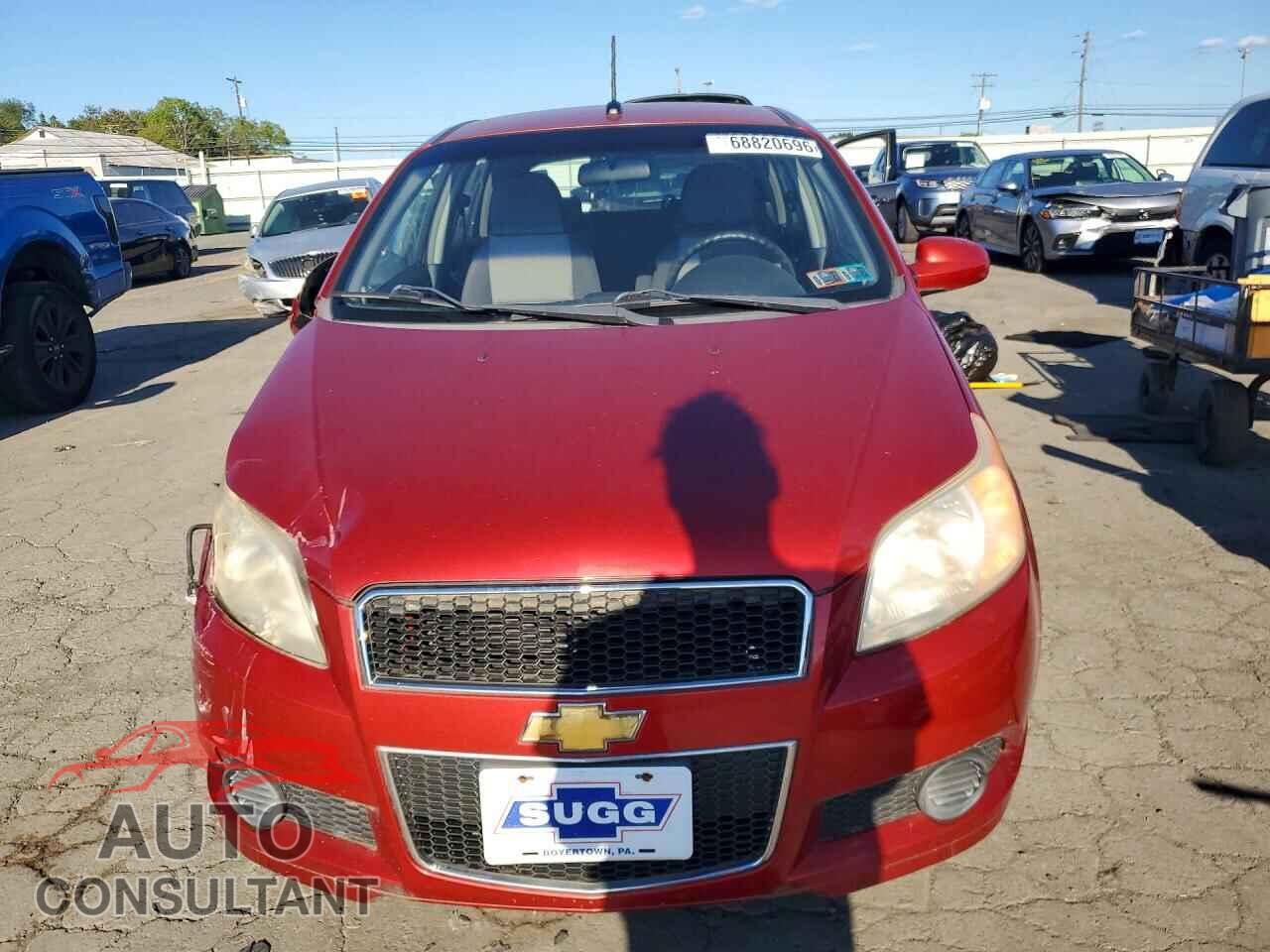 CHEVROLET AVEO 2009 - KL1TD66E89B321672