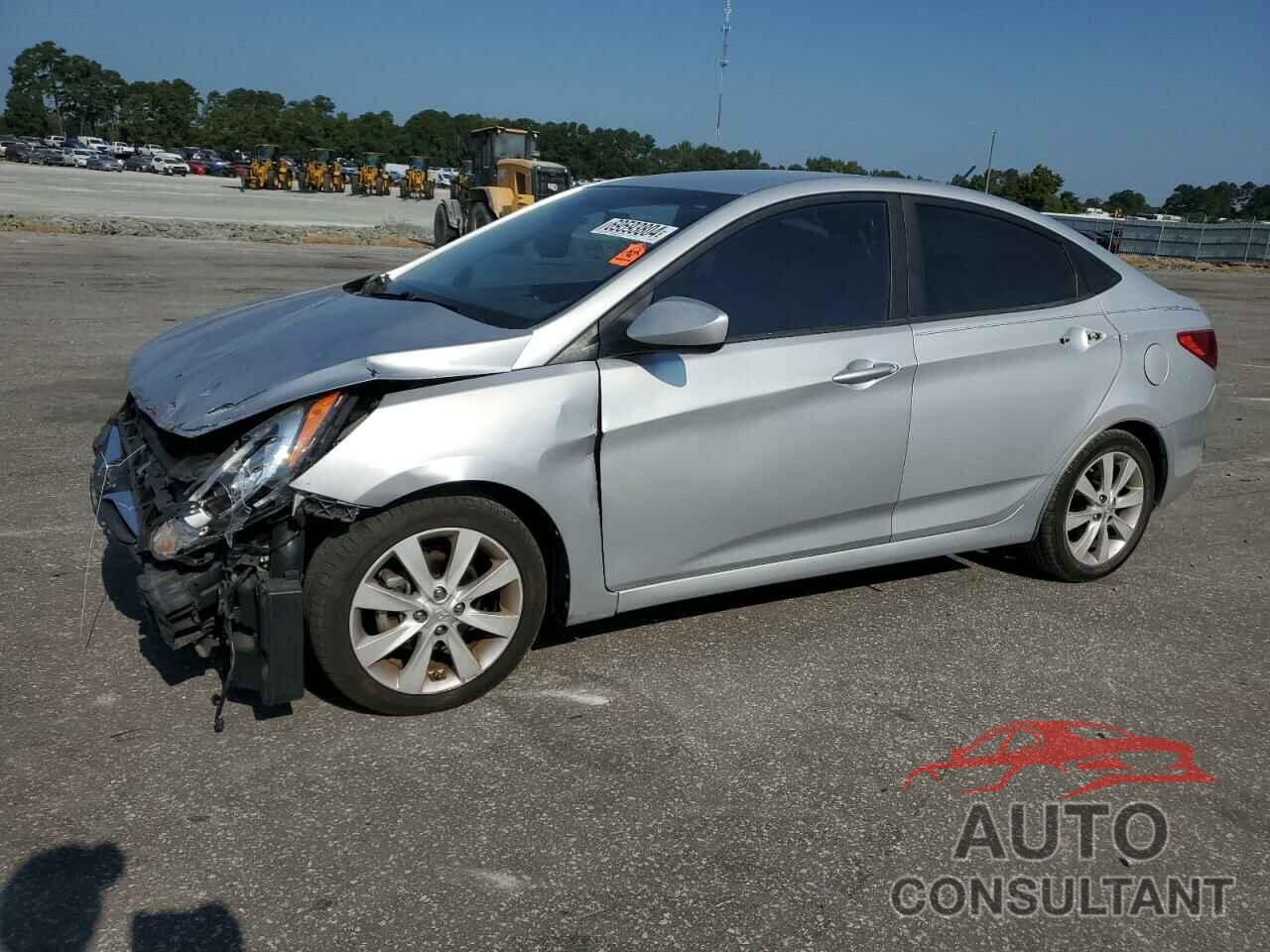 HYUNDAI ACCENT 2013 - KMHCU4AE8DU283650