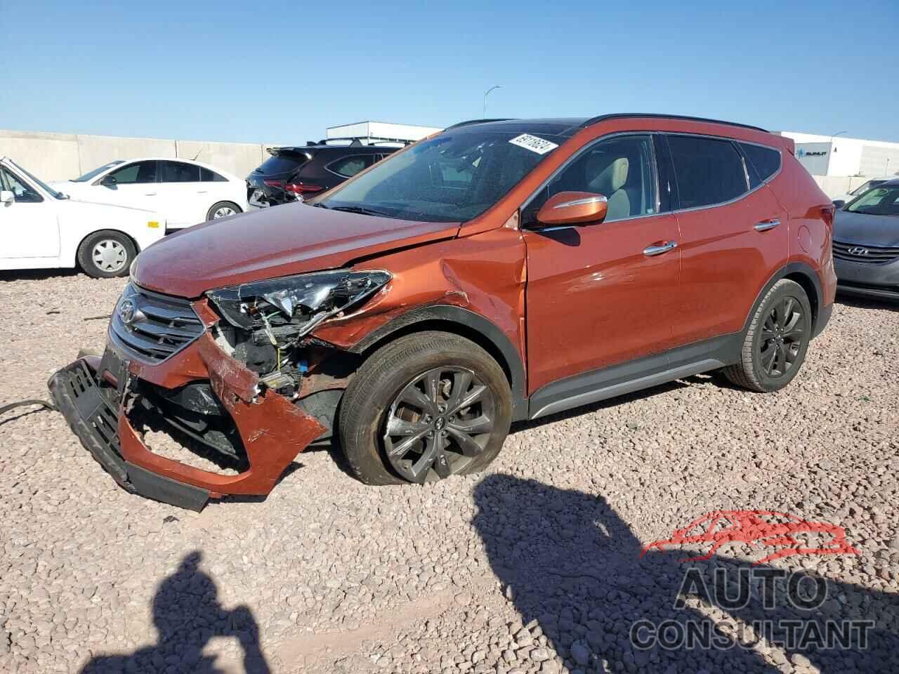 HYUNDAI SANTA FE 2017 - 5XYZWDLA8HG501628