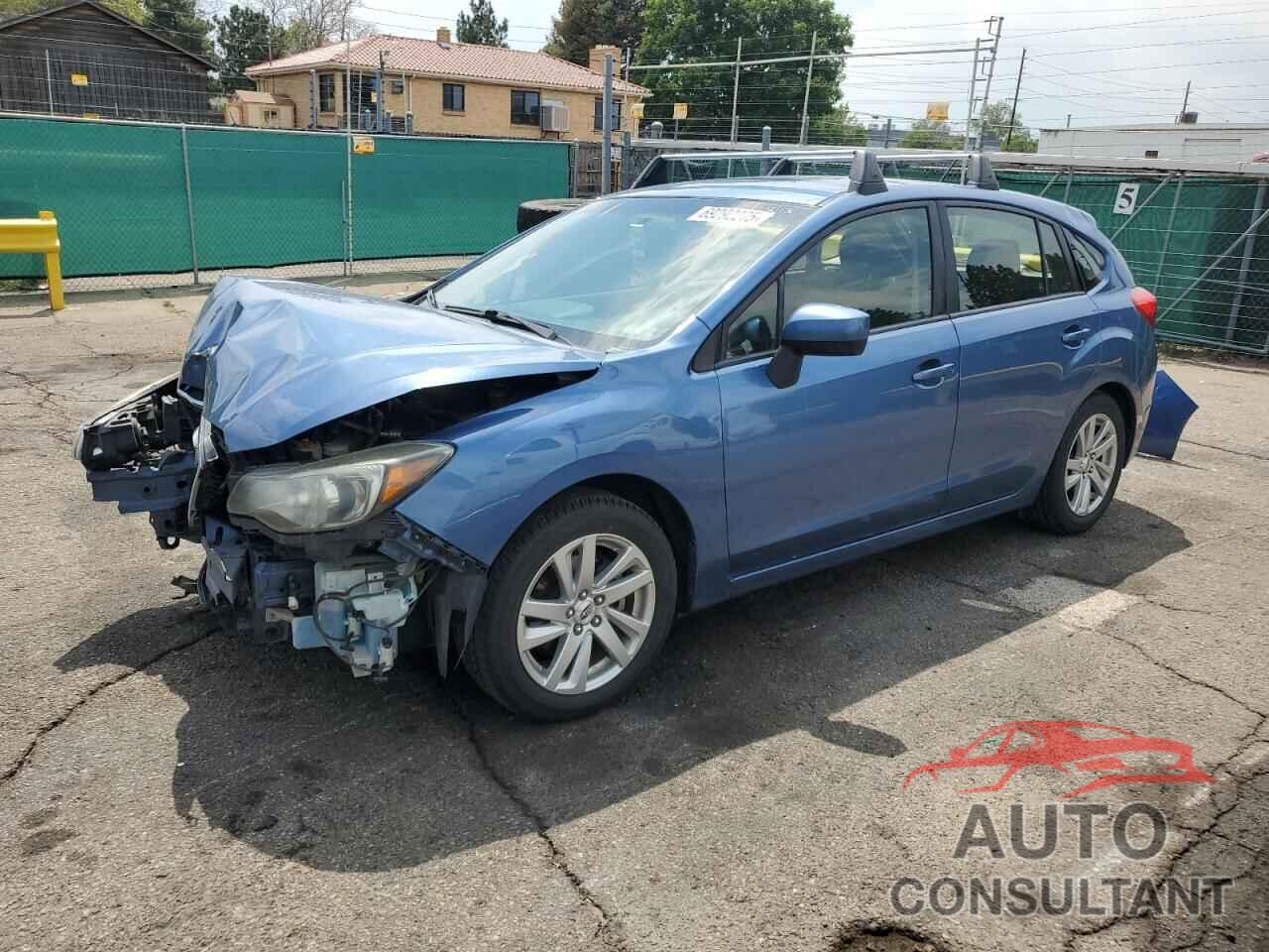 SUBARU IMPREZA 2015 - JF1GPAC67FH281830