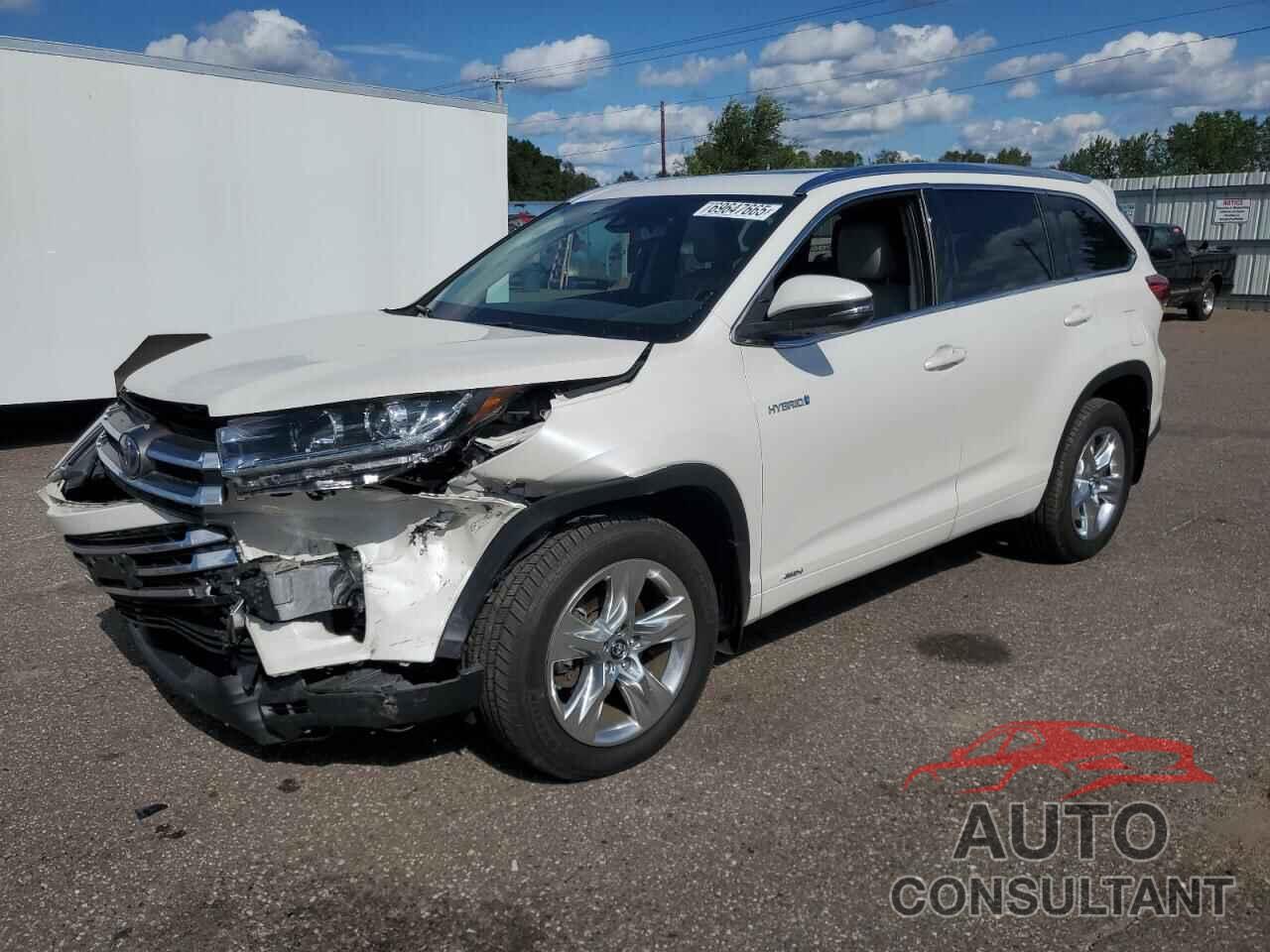 TOYOTA HIGHLANDER 2017 - 5TDDGRFH3HS035753