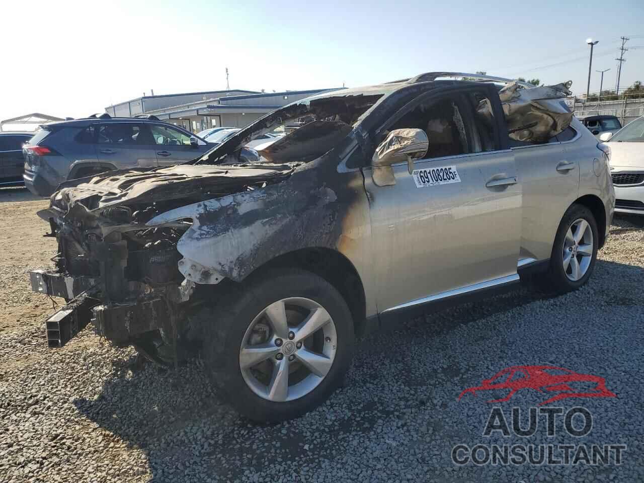 LEXUS RX350 2012 - JTJZK1BA4C2413185