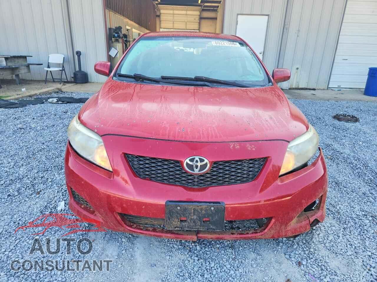 TOYOTA COROLLA 2010 - 2T1BU4EE7AC395469
