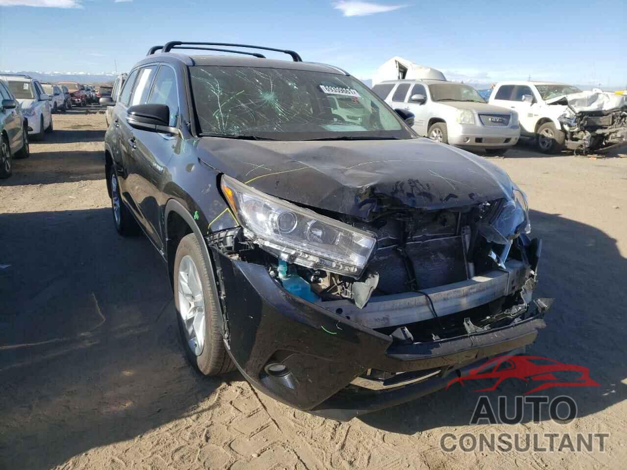 TOYOTA HIGHLANDER 2019 - 5TDDGRFH1KS064403