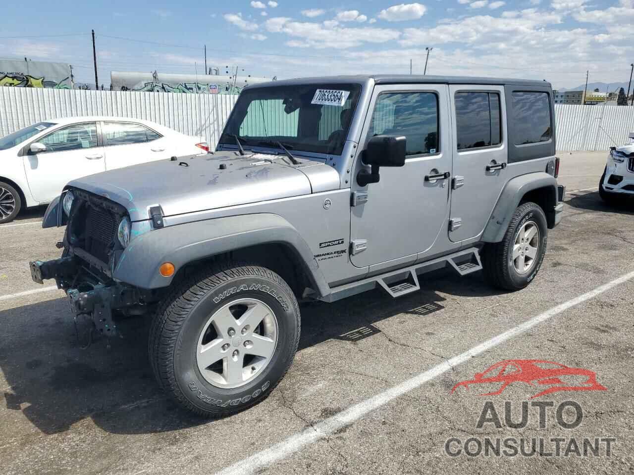 JEEP WRANGLER 2018 - 1C4BJWDG5JL811003