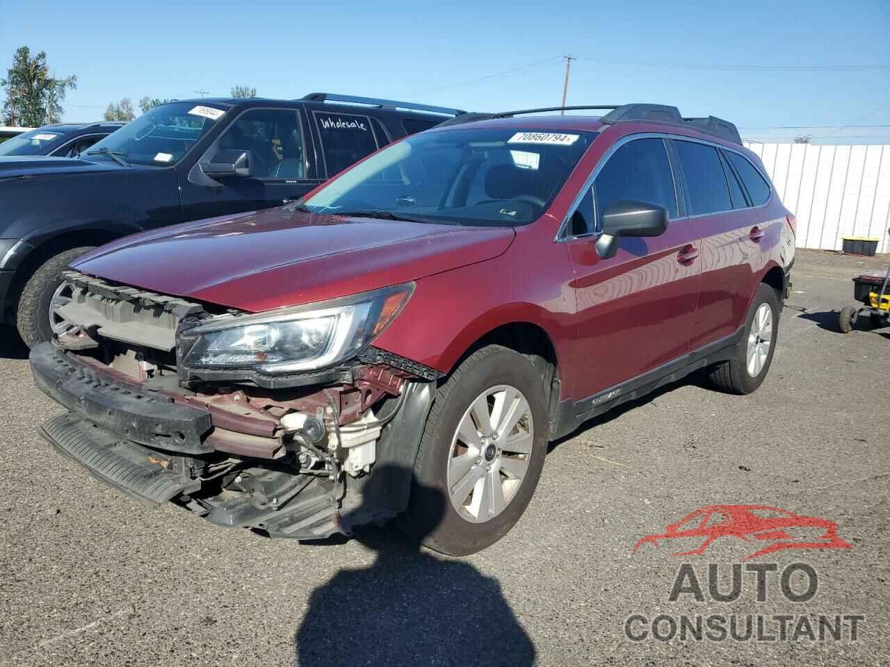 SUBARU OUTBACK 2018 - 4S4BSAAC8J3214568