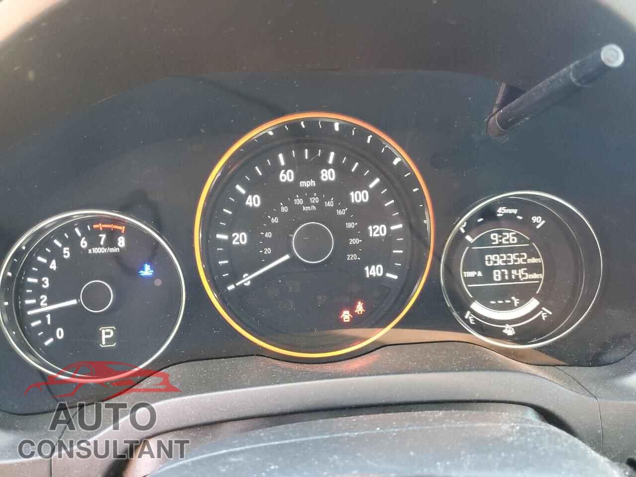 HONDA HR-V 2017 - 3CZRU6H33HG703087
