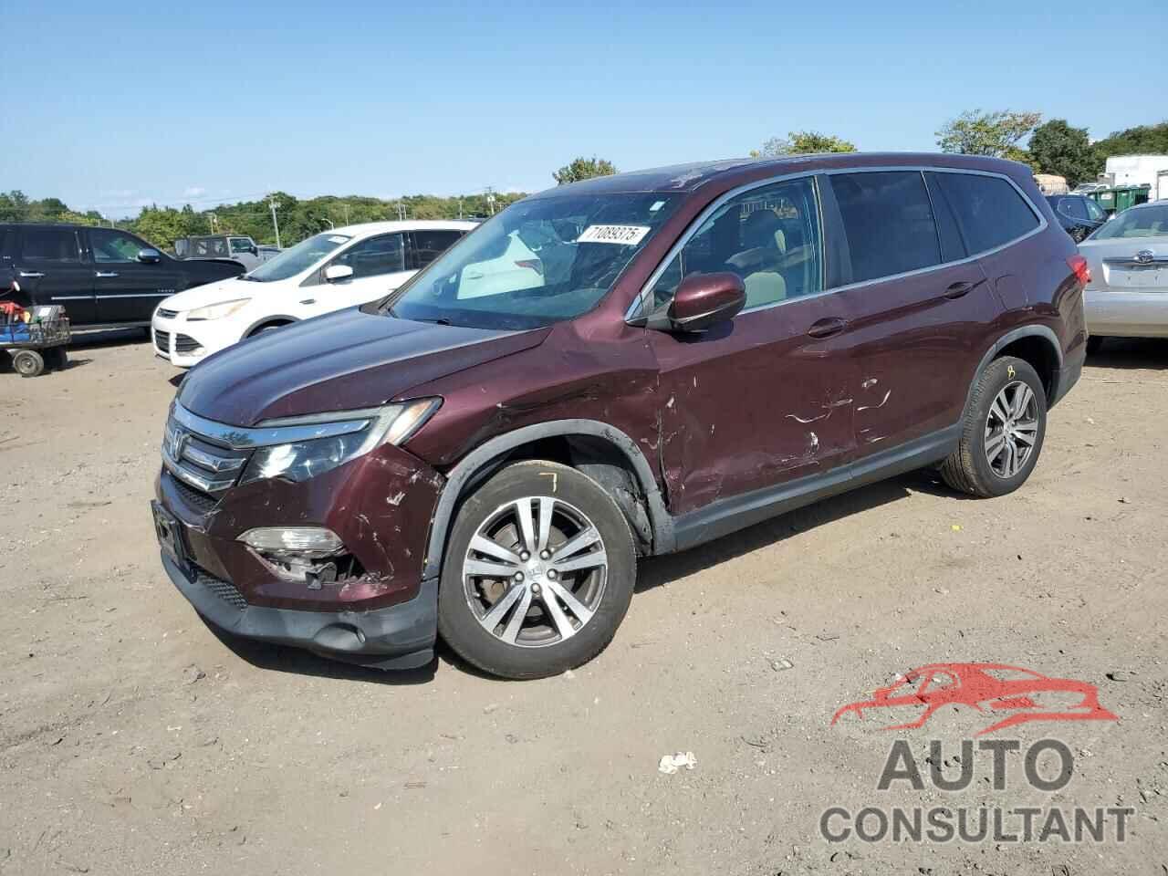 HONDA PILOT 2017 - 5FNYF6H58HB057239