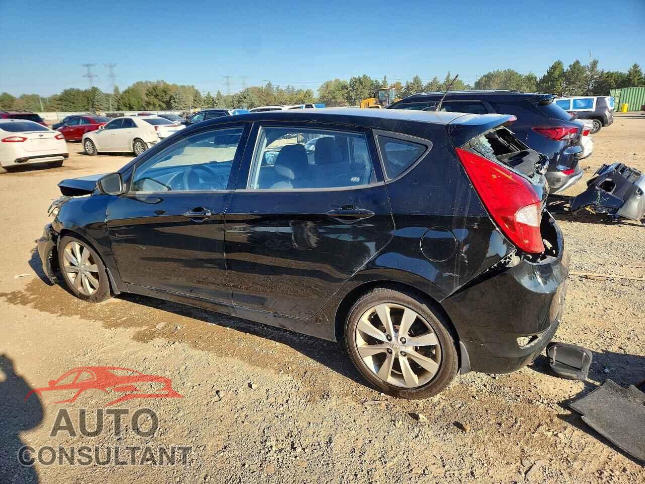 HYUNDAI ACCENT 2012 - KMHCU5AE3CU017523