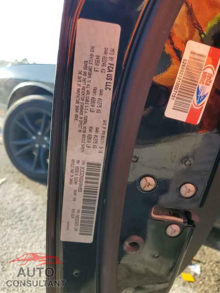 DODGE CHALLENGER 2016 - 2C3CDZAG6GH344959