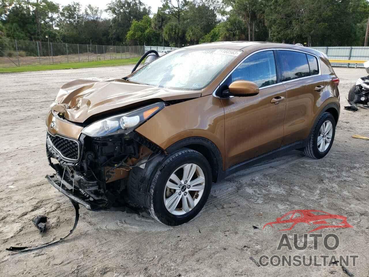 KIA SPORTAGE 2017 - KNDPM3AC5H7041241