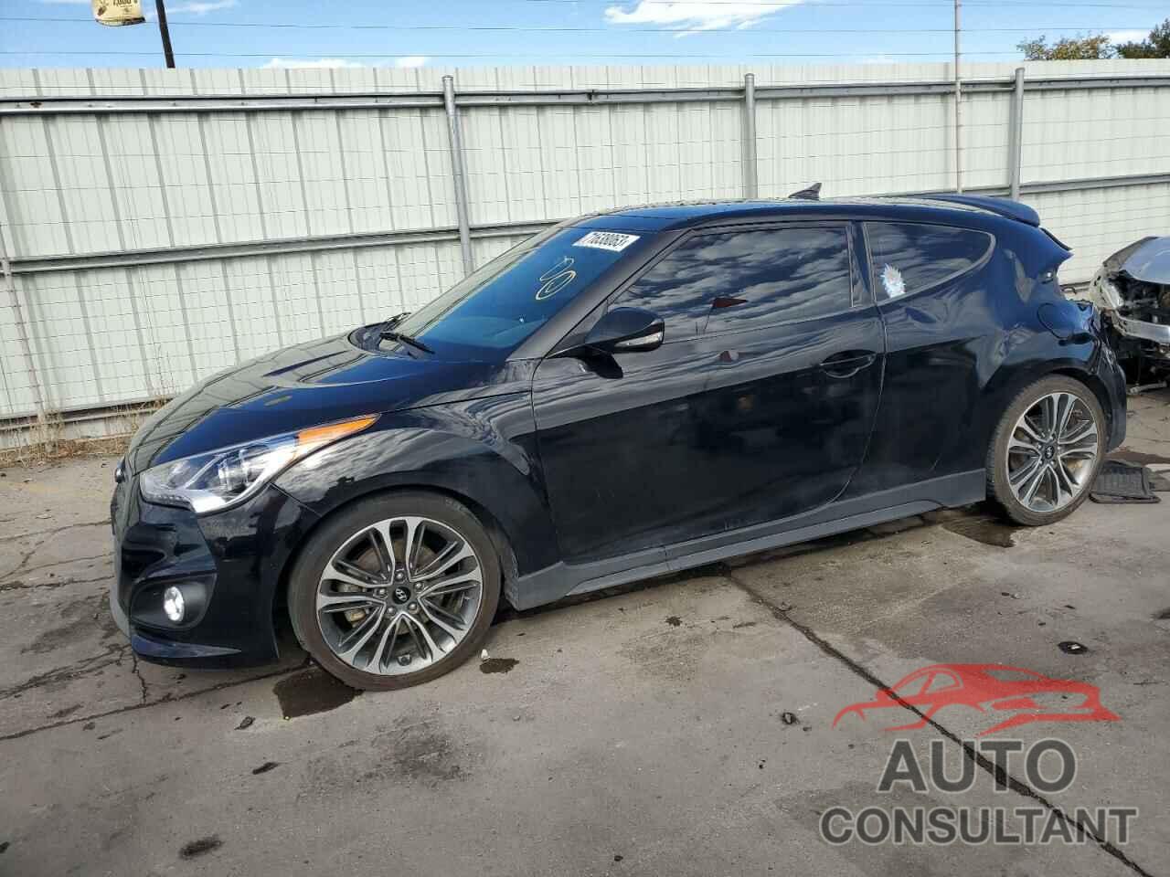 HYUNDAI VELOSTER 2017 - KMHTC6AE1HU313057