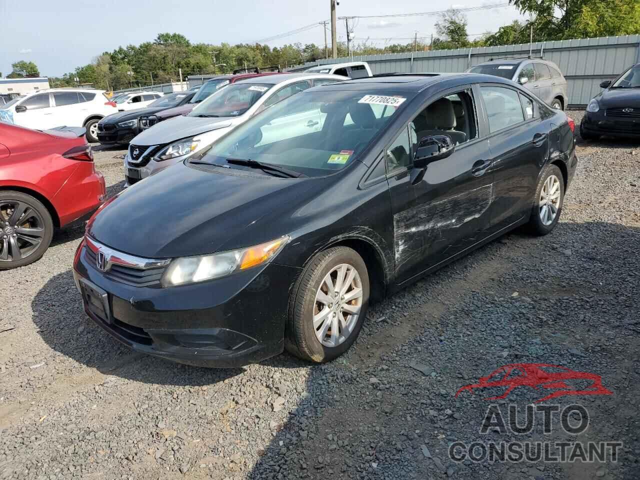 HONDA CIVIC 2012 - 19XFB2F82CE377874